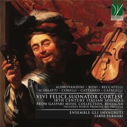 Vivi felice, suonator cortese, Sonates italiennes du XVIIIe siècle de la collection de musique Gaspa