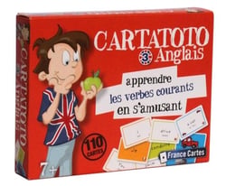 Cartatoto anglais niveau 3 apprendre les verbes courants