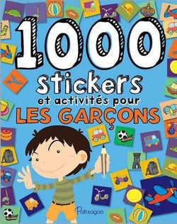1000 stickers et activités pour les garçons