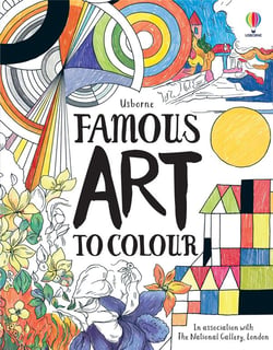 Famous art to colour