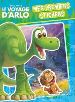 Le voyage d'arlo - mes premiers stickers