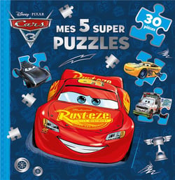 Cars 3 - mes 5 super puzzles