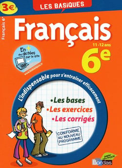 Francais - 6eme - 11/12 ans