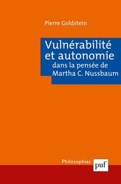 Vulnérabilité et autonomie dans la pensée de Martha C.Nussbaum