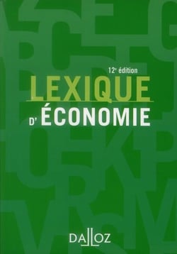 LEXIQUE D ECONOMIE