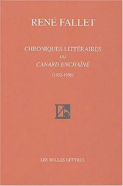 Chroniques littéraires du Canard Enchaîné : (1952-1956)