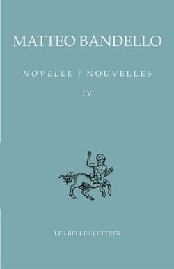 Novelle / nouvelles Tome 4 - deuxième partie XXXIX-LIX, troisième partie I-XXXIII