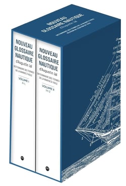 Nouveau glossaire nautique d'Augustin Jal : dictionnaire des termes de la marine