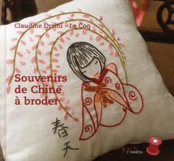 Souvenirs de chine à broder
