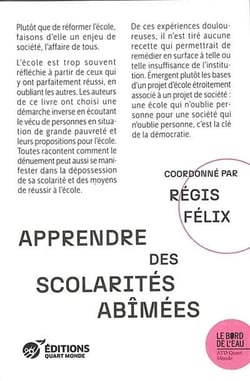 Apprendre des scolarités abimées