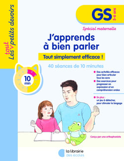 Les tout petits devoirs : J'apprends à bien parler : GS (édition 2026)