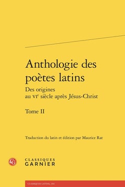 Anthologie des poètes latins