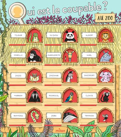 Qui est le coupable ? : qui est le coupable au zoo ?