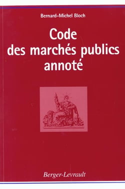 Codes des marches publics annote - 6e edition