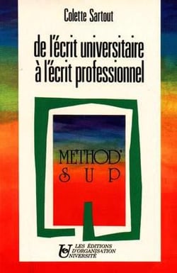 De l'écrit universitaire à l'écrit professionnel