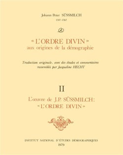 « L'Ordre divin » aux origines de la démographie : Tome 2