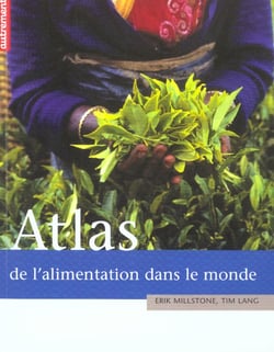 Atlas de l'alimentation dans le monde - illustrations, couleur