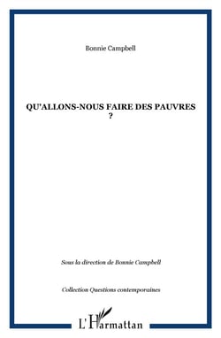 Qu'allons nous faire des pauvres ?