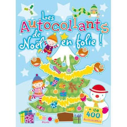 Les autocollants de noël en folie