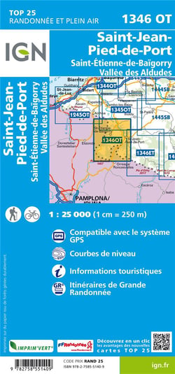 1346Ot St-Jean-Pied-De-Port/St-Etienne-De-Baigorry