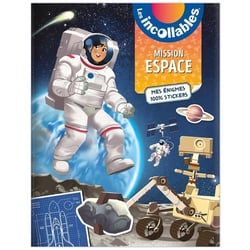 Les incollables : mes énigmes 100% stickers : mission espace