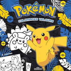 Pokémon - coloriages velours