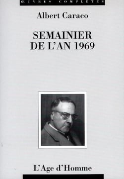 Semainier de l'an 1969