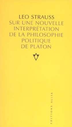 Sur une nouvelle interprétation de la philosophie politique de Platon