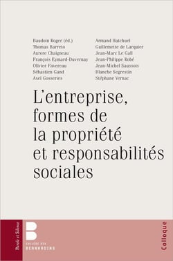 L'entreprise, formes de la propriete et responsabilite