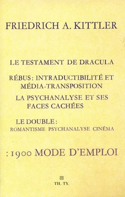 1900 mode d'emploi - le testament de dracula