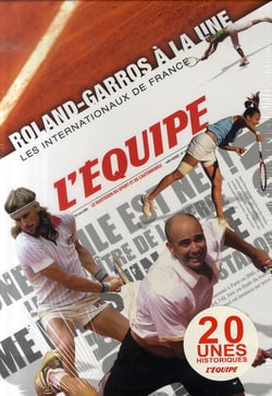 Roland-garros à la une - coffret 20 unes historiques