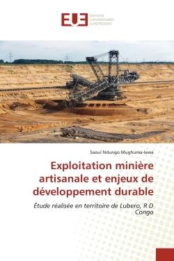 Exploitation minière artisanale et enjeux de développement durable : Étude réalisée en territoire de Lubero, R D Congo