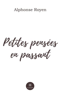 Petites pensées en passant