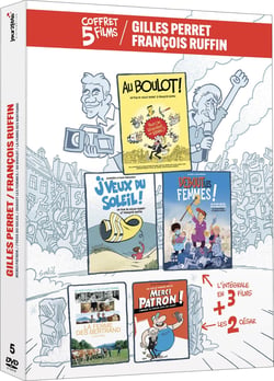Gilles Perret et François Ruffin - Coffret 5 films : Merci Patron ! + J'veux du soleil + Debout les femmes ! + La Ferme des Bertrand + Au boulot !