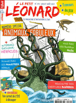 Le Petit Léonard N° 270 : Monstres et créatures fabuleuses - juil/aout 2021