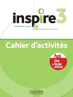 Inspire 3 : pack cahier d'activités + version numérique