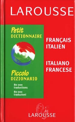 Petit dictionnaire italien