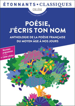 Poésie, j'écris ton nom : Anthologie de la poésie française du Moyen Âge à nos jours