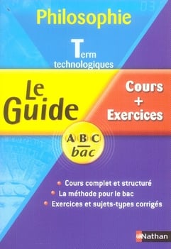 Philosophie - terminales technologiques