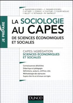 Je prépare : la sociologie au CAPES de SES