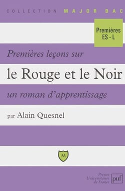 Premières leçons sur Le Rouge et le Noir, un roman d'apprentissage
