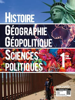 Histoire, géographie, géopolitique et sciences politiques - 1re - manuel élève (édition 2019)