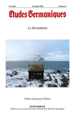 Études germaniques - N°2/2016 : Le Boréalisme