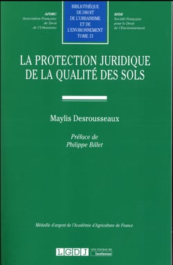 la protection juridique de la qualité des sols