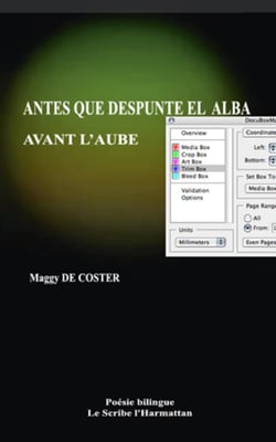Avant l'aube :  - Poésie bilingue Français - Espagnol