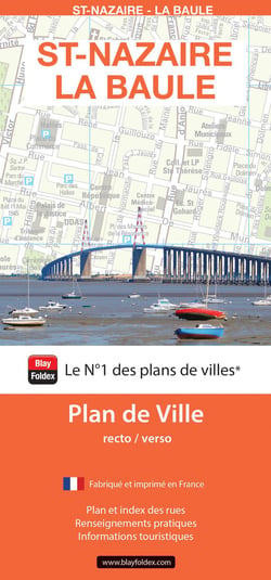 Saint-Nazaire / La Baule : Plan de ville (édition 2025)