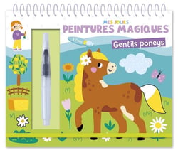 Mes jolies peintures magiques : Poneys