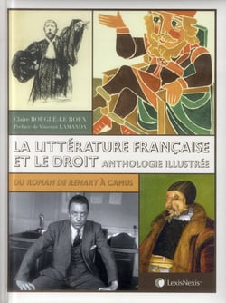 La litterature française et le droit - anthologie illustrée
