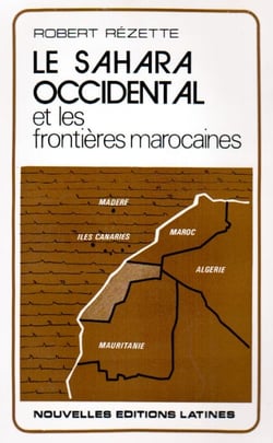 Le sahara occidental et les frontières marocaines