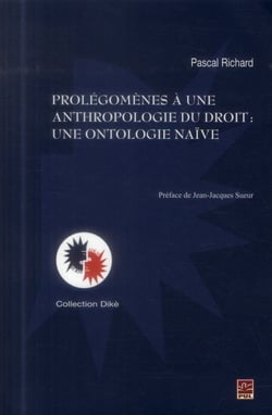 Prolegomenes a une anthropologie du droit. une ontologie naive